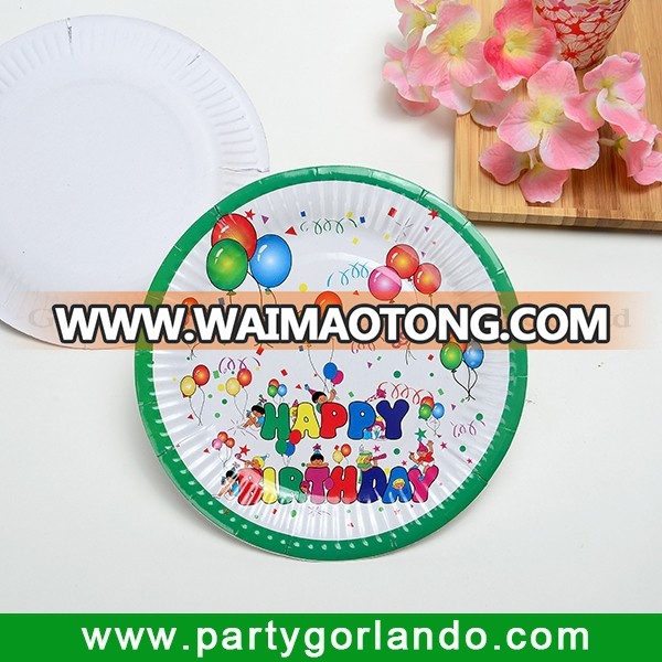 unique decorative themed birthday party plates