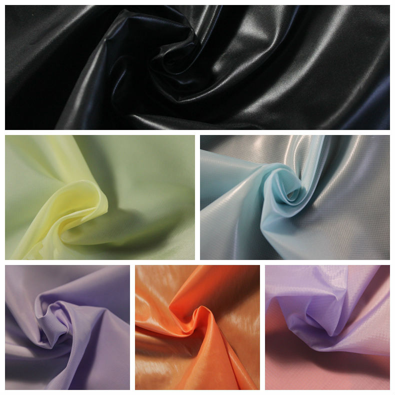 Polyester taffeta silicone coated fabric cloth