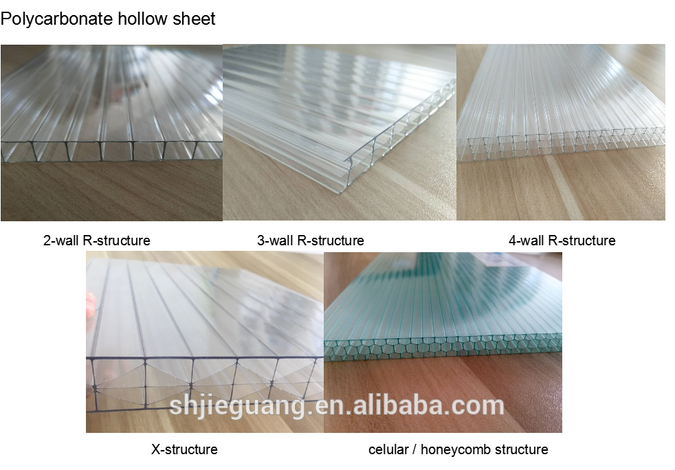 polycarbonate sheet factory 4mm twin wall polycarbonate hollow sheets price for roofing