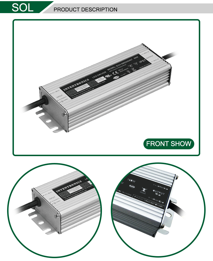 Inventronics EUV Series 96W High Efficiency Constant Voltage Led Driver