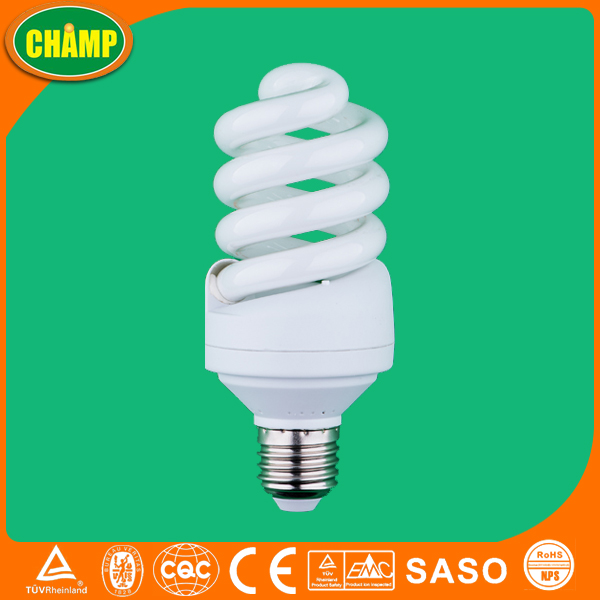 CE RoHS 8000H Spiral Energy Saving Light Bulb 220V 25W