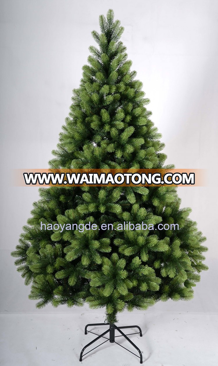 Twig PE PVC mix Foldable Christmas Tree Xmas Trees factory