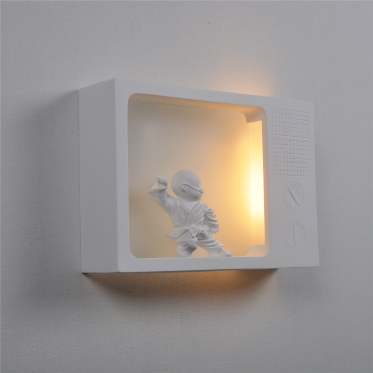 Wall Light MG-3084 Modern new design novelty home use plaster wall lamps gypsum wall lamp