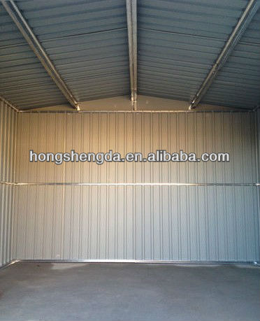 Excellent quality and cheap workmanship steel structure garden tool room