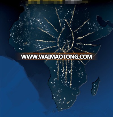 8g to 95g Africa market household white wax candle