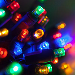 5mm Portable LED Christmas LED Light Stage Curtain