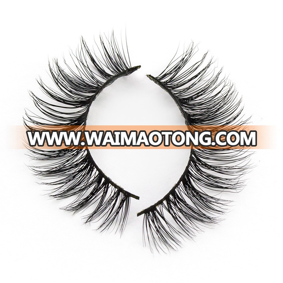 Private label 3d mink lashes makeup eyelashes manufacturer