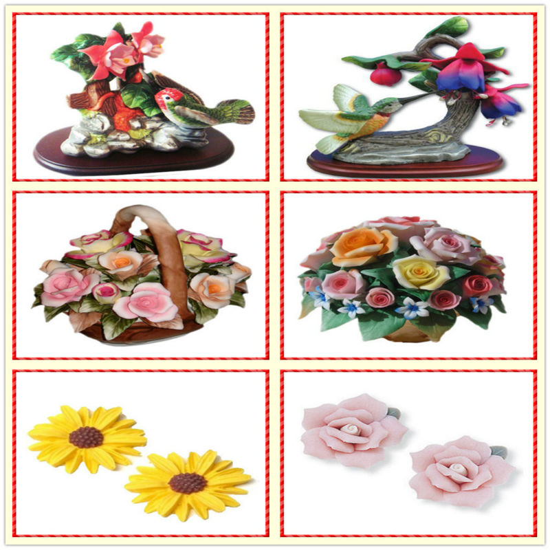 New hot sale new arrival wholesale Ceramic Flower Wall Decor