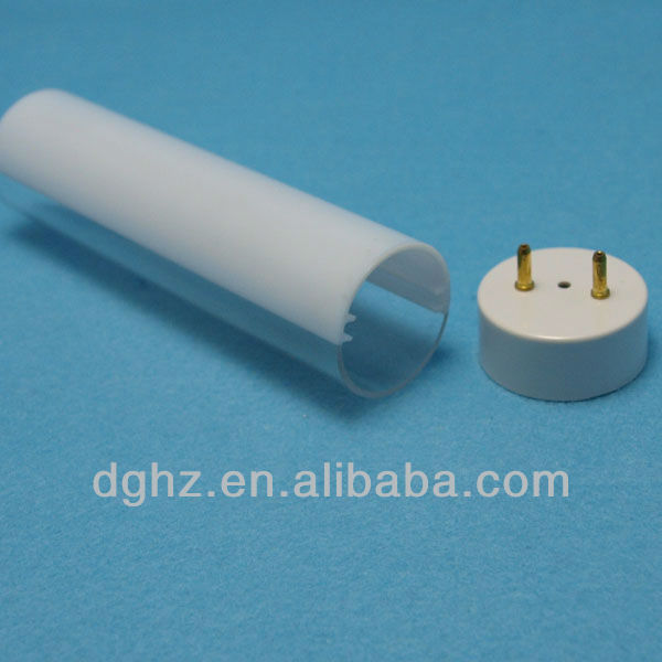 Professional Enterprise led tube cover extrusion for t8 housing with top quality