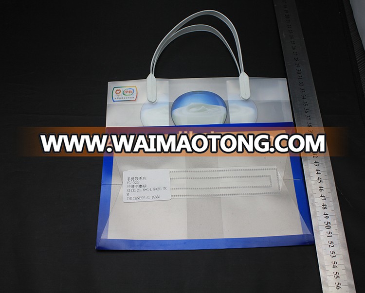 Clear PP Plastic Bag Hand bag