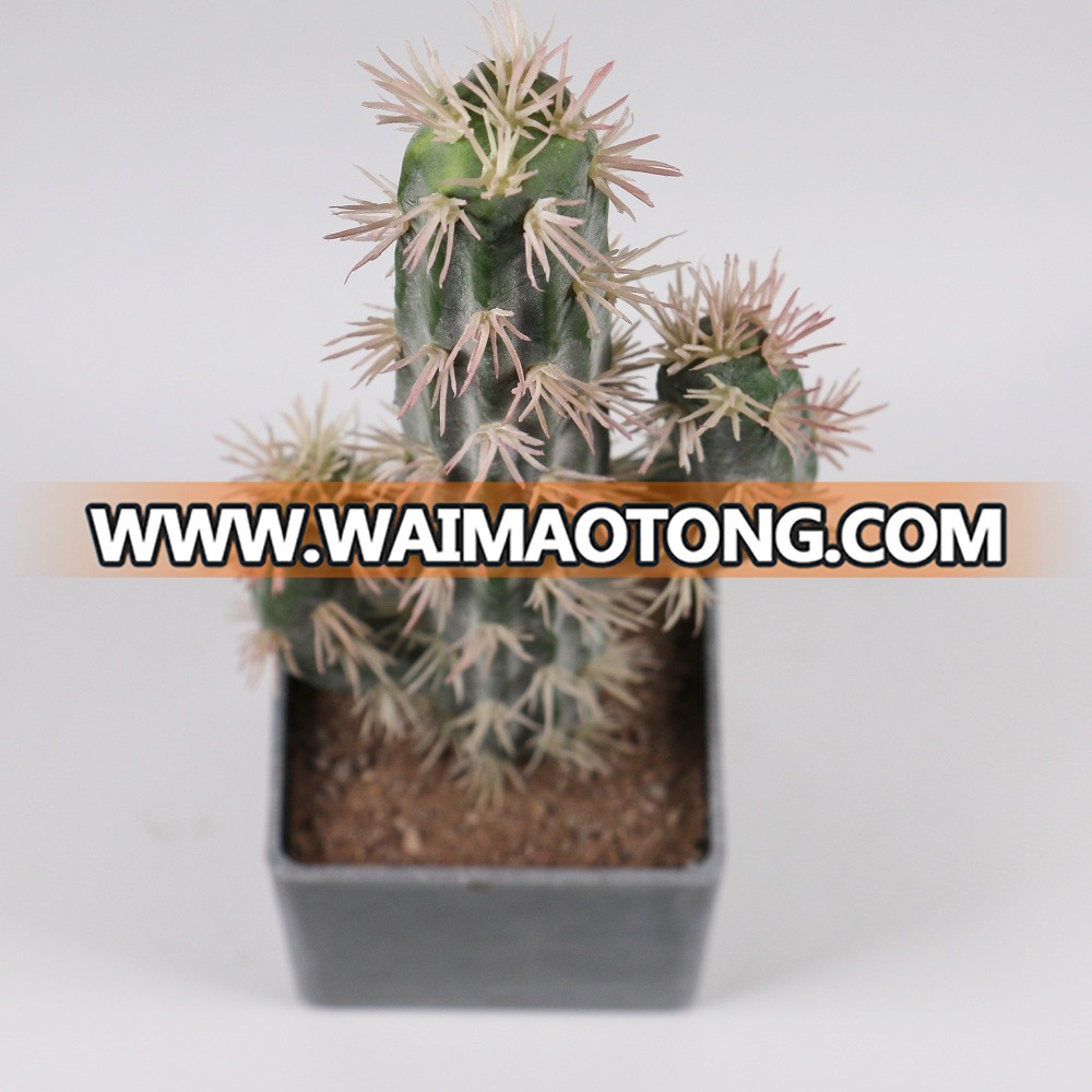 Cheap Artificial Cactus with Plastic Pot