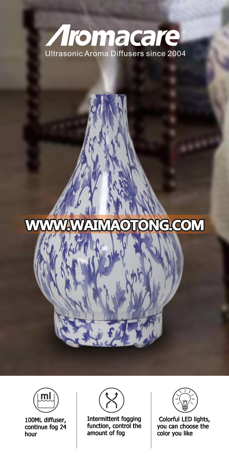 2019 Essential Oil 100ML Humidifier Ceramic Aroma Diffuser For Fragrant Air