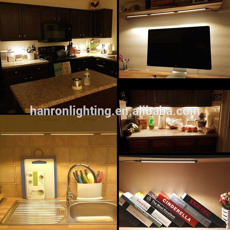 LED sensor soft Touch sensitive brightness dimmer adjustable kitchen light switch under showcase LED light