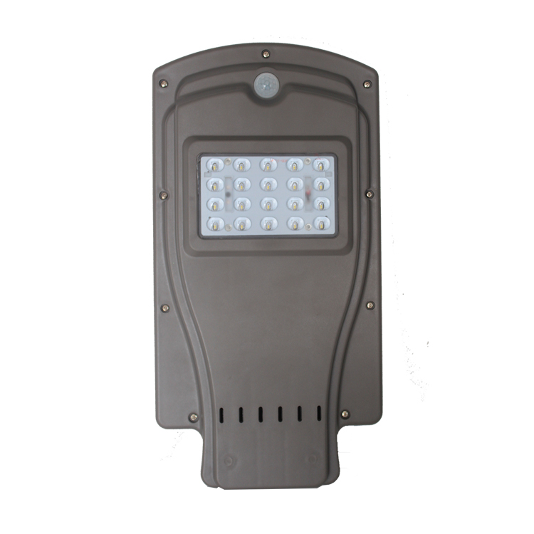 20w High lumen outdoor ip65 solar led street light cheap price with motion sensor