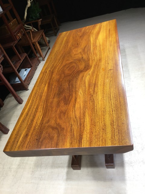 Rectangle Okan Wood Slab Attractive Wood Table Top