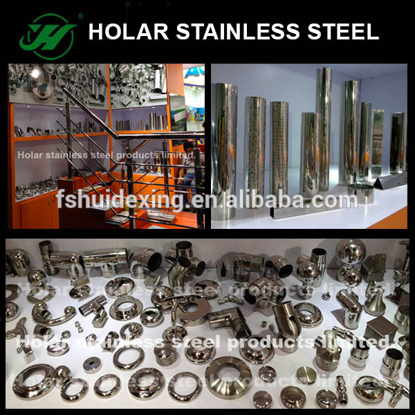 stainless steel railing parts, balcony railing parts