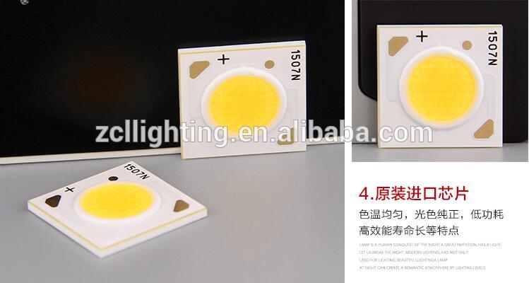 CE RoHS BIS EMC LED Daylight surface mounted COB LED Down Light spring clip 6 inch led square downlight