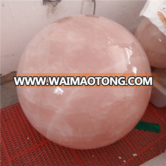 10-30kg deep color natural rose quartz crystal balls pink crystal spheres