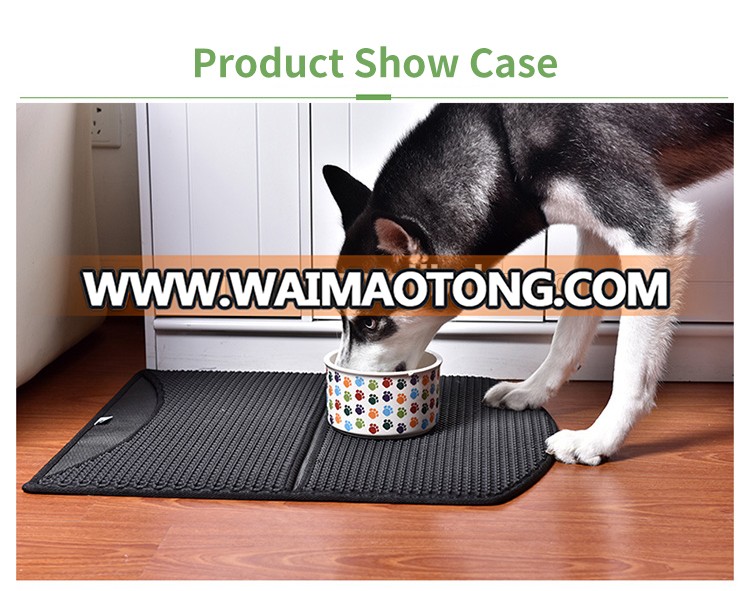 waterproof foldable design cat litter mat