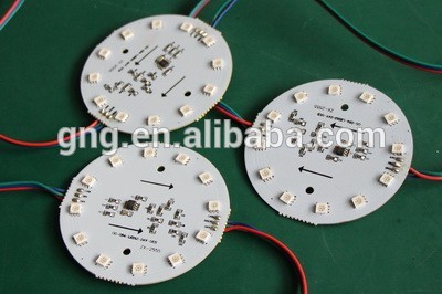 GnG Shenzhen low price addressable rgb full color stage led pixel pcb