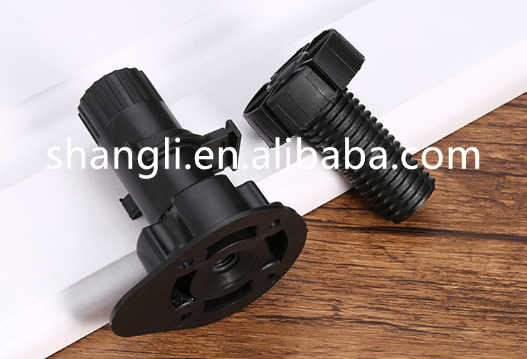 adjustable plastic cabinet legs