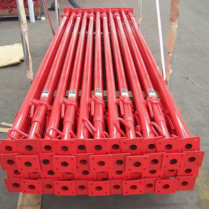 2200-4000mm Scaffolding Jack Steel Shoring Props Support trench shoring system for counstruction scaffolding prop