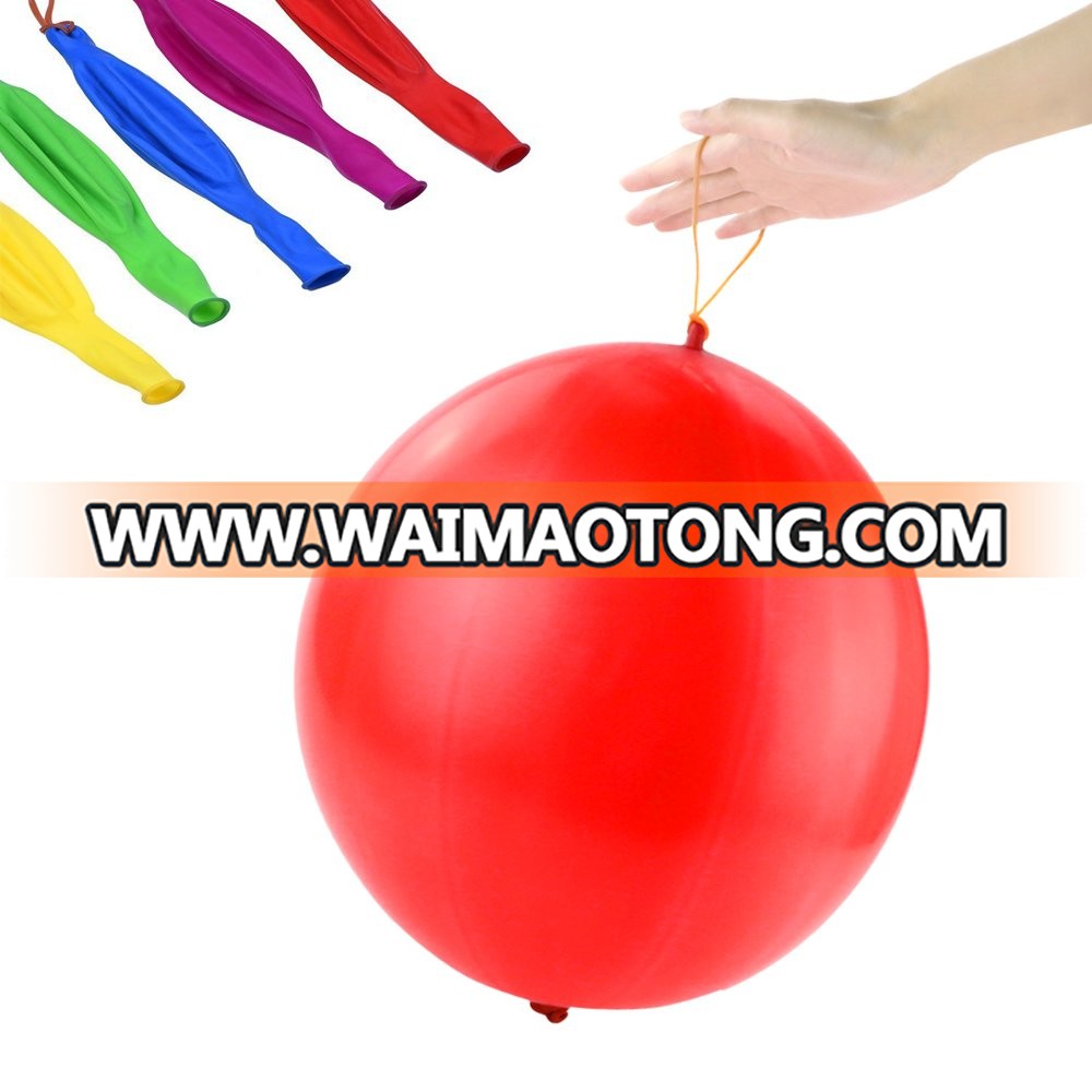 50pcs 18" ASSORTED Color PUNCHING BALLOONS Ball Balloons Party Wedding Fun Balloons