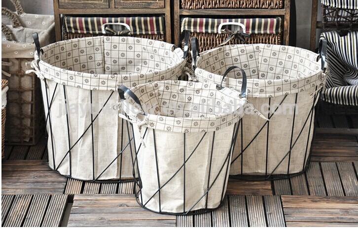 handmade wire dirty clothes storage basket metal wire laundry baskets wire storage basket