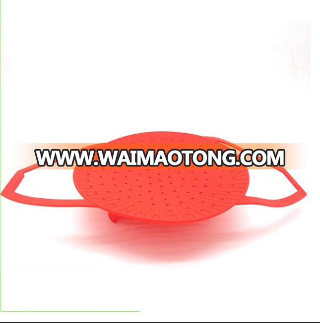 Collapsible Healthy Cooking Non-Stick CookWare Microwave Food Silicone food Steamer