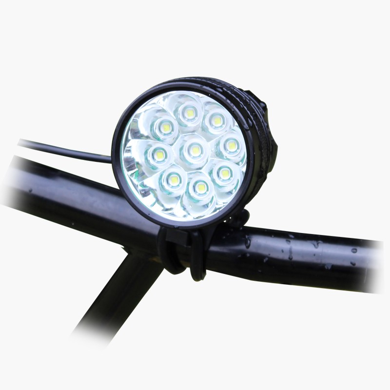 10000lumens bicycle light with 9 XML-T6 led 3 mode lantern cycle led bike light