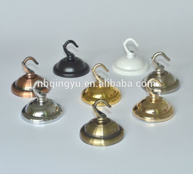 China wholesale lamp fixture ceiling rose for vintage pendant lamp ceiling plate