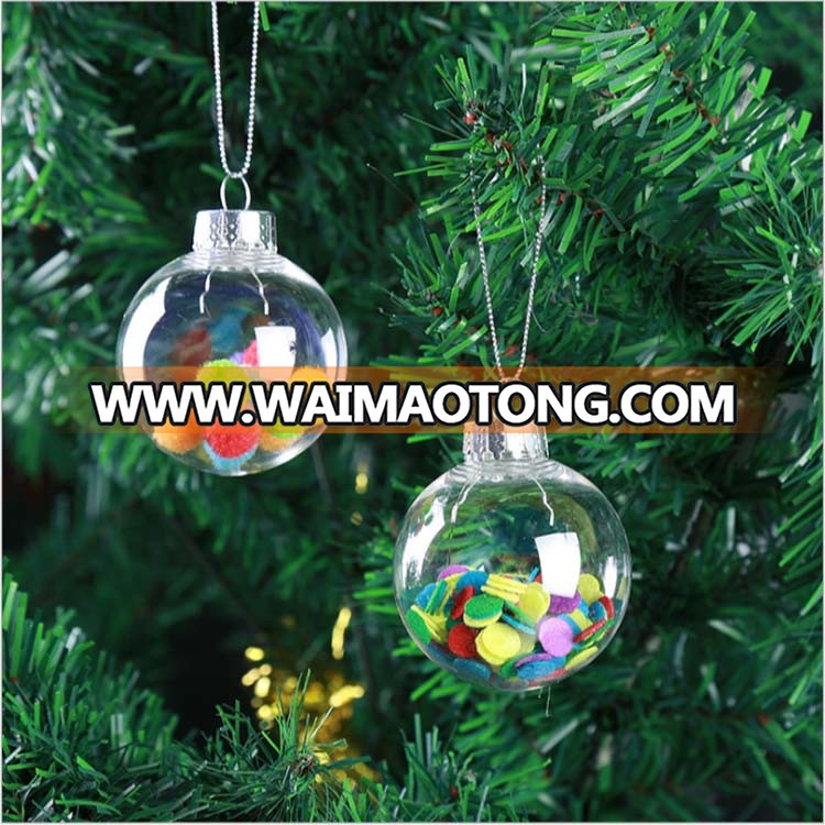 Melody DIY Shatterproof Baubles Plastic ball Chinese Christmas tree ornament