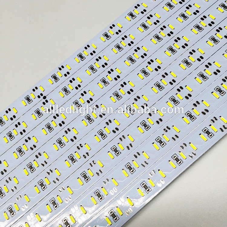 12V Hard LED strip aluminum bar light SMD  4014 led strip light 50cm 72leds Cold white ,Warm White