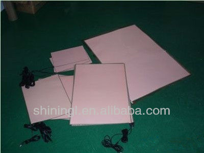 hot selling new design high quality products el backlight grow light led ,el backlight sheet,el backlit with 10 colors