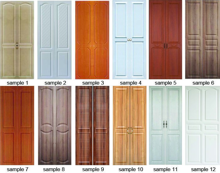 used for bedroom cabinets mdf cheap louvered sliding closet doors