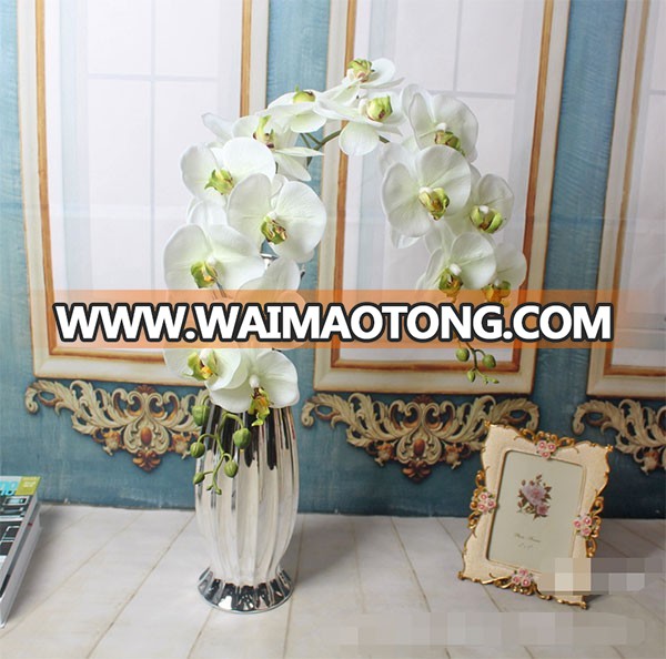 Wholesale 9 heads artificial phalaenopsis flower