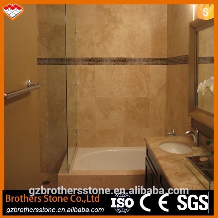 Cheap price Turkey beige marble tiles emperador light marble flooring border designs