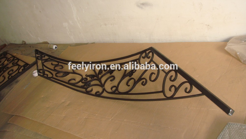 used wrought iron stair railing FH-001