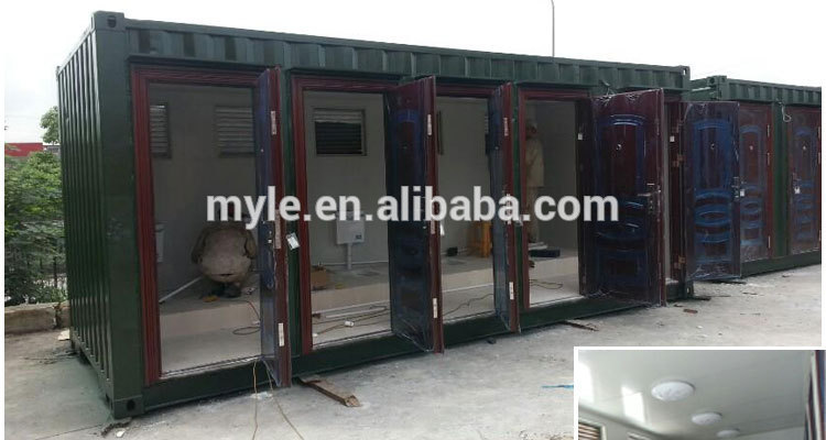 20ft modified shipping container toilet for sale