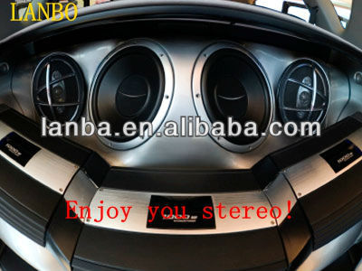 Car audio accessories sound deadening material test car noise