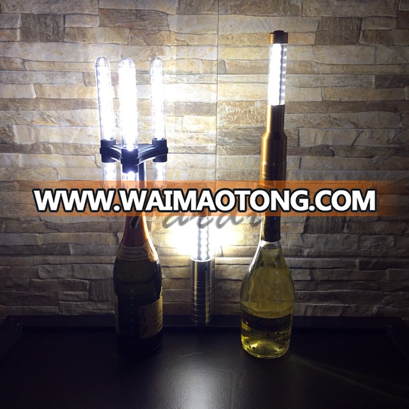 Aluminium Alloy LED bottle strobe baton for Nightclub, Bar, Party, Event