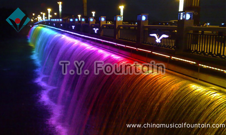 Custom Made Outdoor Bridge Music Water Fountain