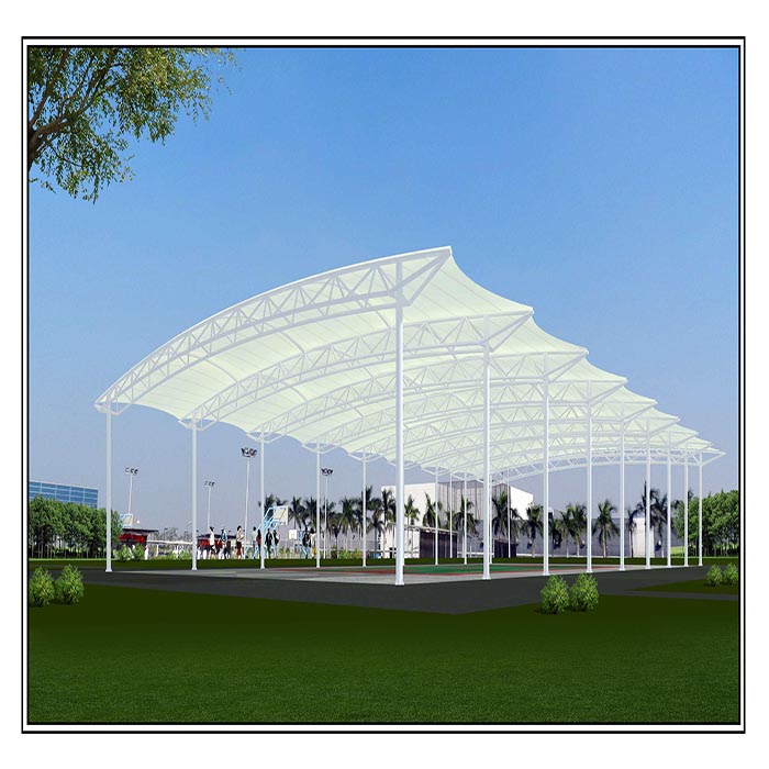 PTFE Tent Tensile Membrane structure/ Architecture Tensile Membrane Structure /Fabric Tensile Membrane Structure for Stadium