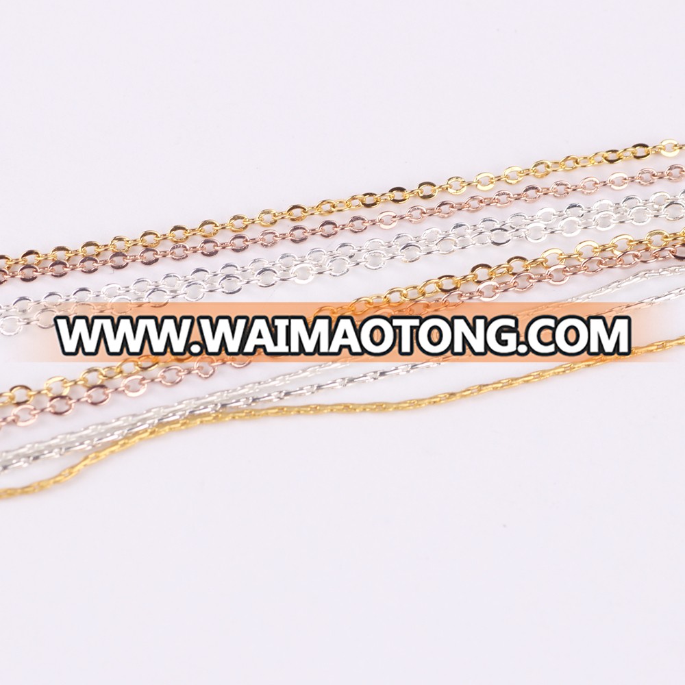 Genuine veritable mens chains real 14k gold filled chain