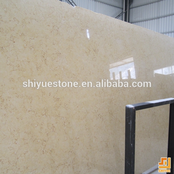 Hot Selling cream sunny Beige natural stone tavera beige marble slabs