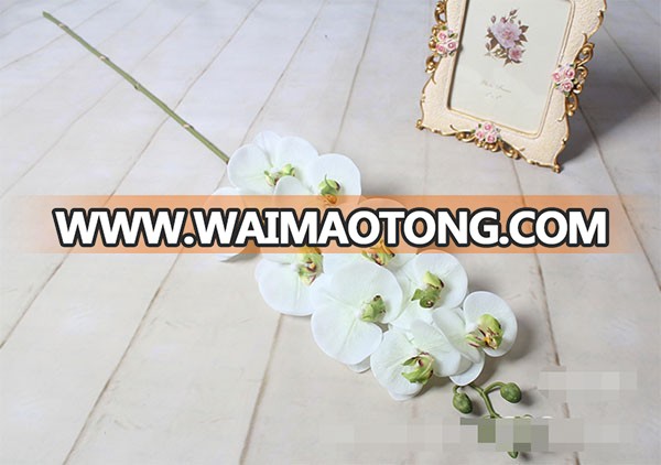 Wholesale 9 heads artificial phalaenopsis flower