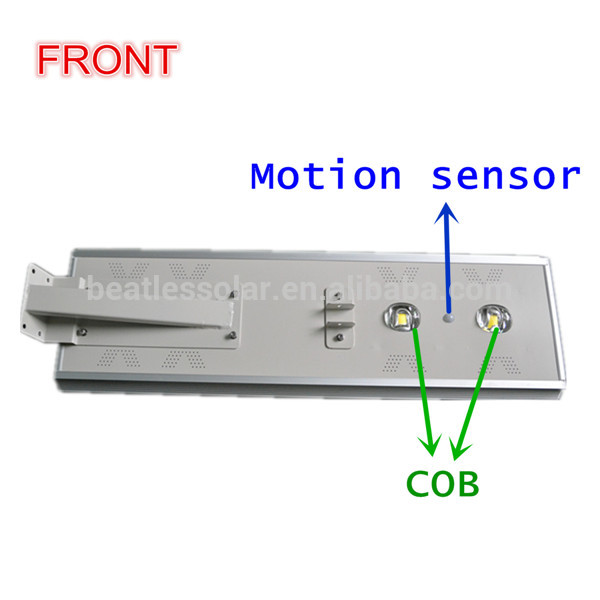 Separated Led Yard Iron Fence With Low Moq Solar Light