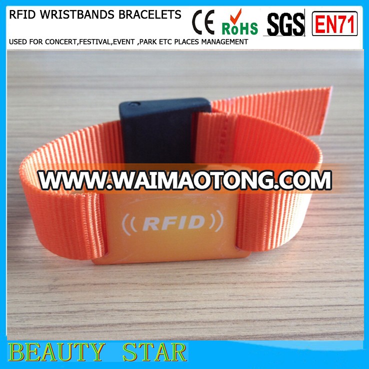 Logo Customized Silicone bracelets,RFID silicone bracelets for party,events,swimming pool China factory