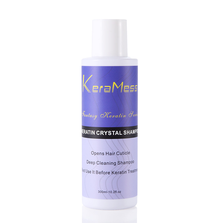 Keratin Deep Cleansing Clarifying Shampoo open hair pores before Keratin Hair Treatment