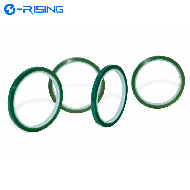 6mm High Temperature Polyester Green PET SiliconeTape